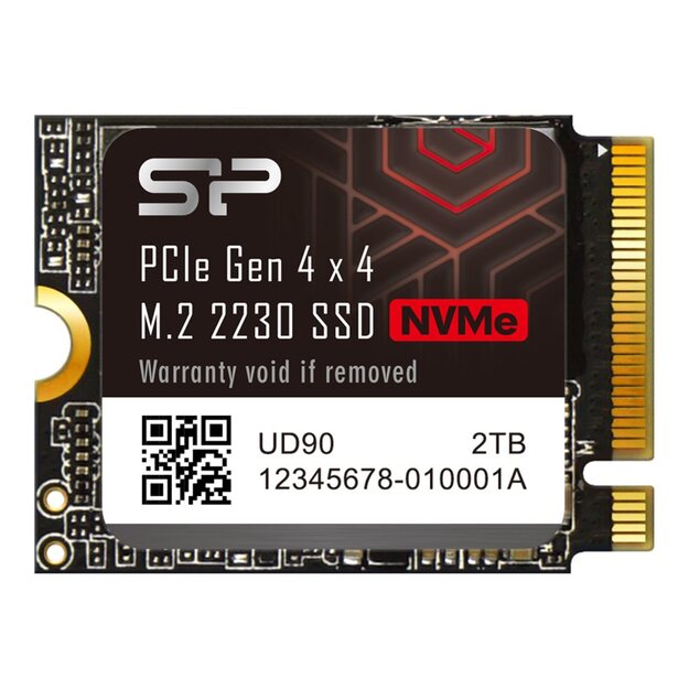 SILICON POWER UD90 2TB SSD M.2 2230 PCIe NVMe Gen4x4 NVMe 1.4 5000/3200 MB/s