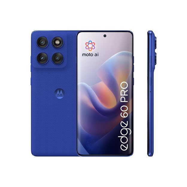 MOTOROLA Edge 60 Pro XT2507-12GB 512GB 6.67inch TP-65W 15W 6000mAh Android Dazzling Blue 5