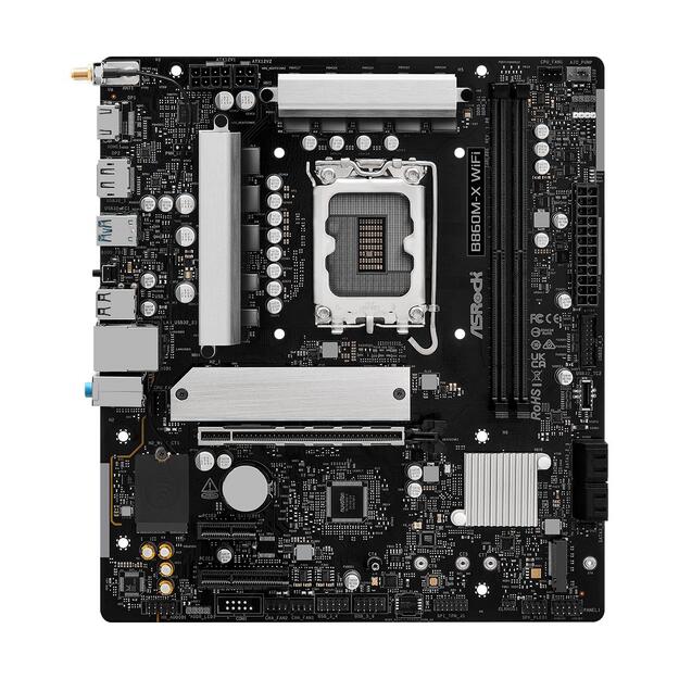 Mainboard|ASROCK|Intel B660|LGA1851|Micro-ATX|Memory DDR5|Memory slots 2|B860M-X_WIFI 2