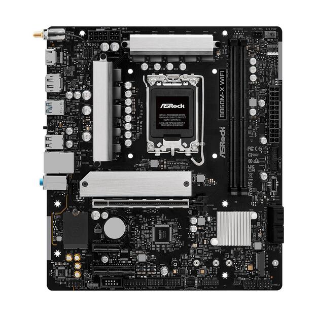 Mainboard|ASROCK|Intel B660|LGA1851|Micro-ATX|Memory DDR5|Memory slots 2|B860M-X_WIFI 1