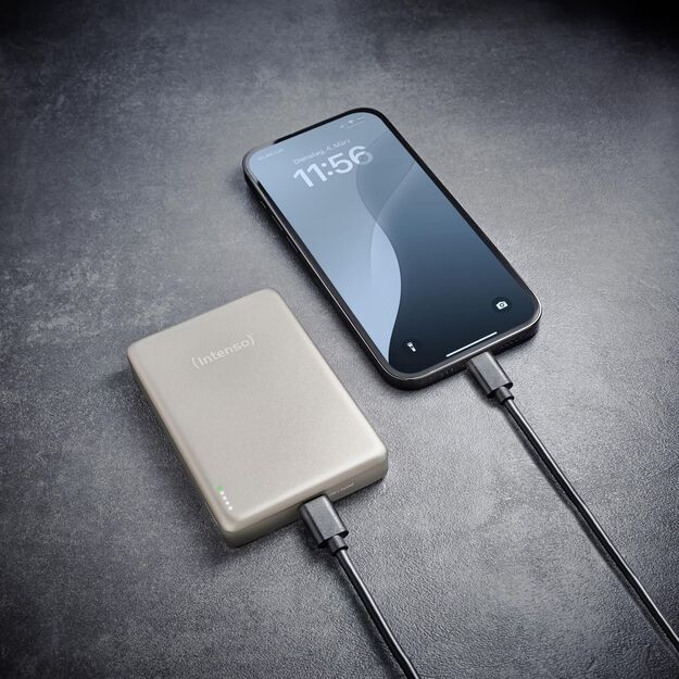 POWER BANK USB 10000MAH MAG/CHAMPAGNE 7344031 INTENSO