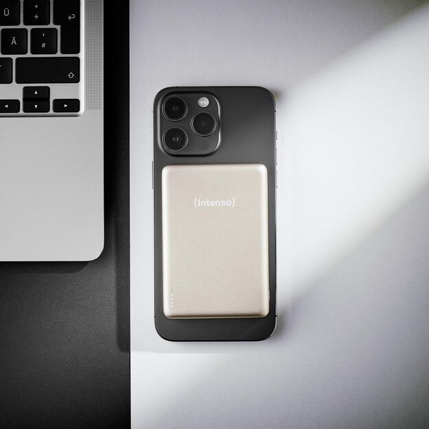 POWER BANK USB 10000MAH MAG/CHAMPAGNE 7344031 INTENSO