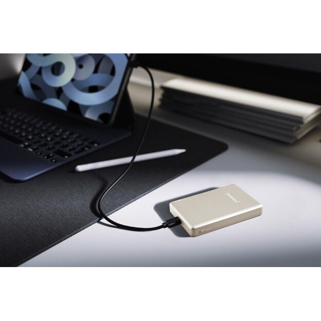 POWER BANK USB 10000MAH MAG/CHAMPAGNE 7344031 INTENSO