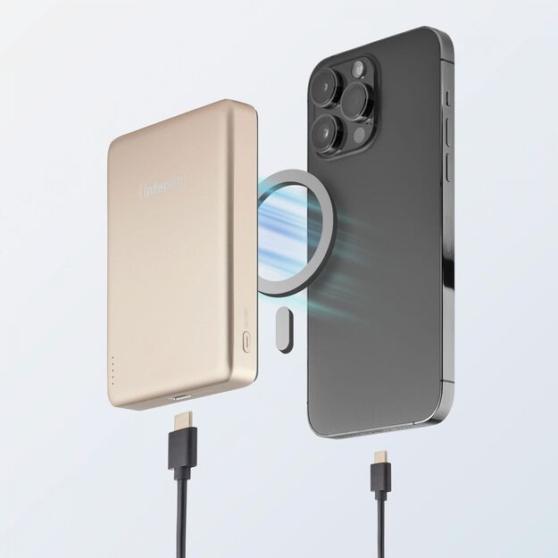 POWER BANK USB 10000MAH MAG/CHAMPAGNE 7344031 INTENSO