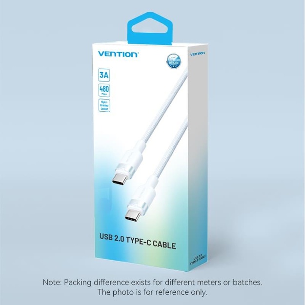 CABLE USB-C TO USB-C/1M WHITE TRDWF VENTION