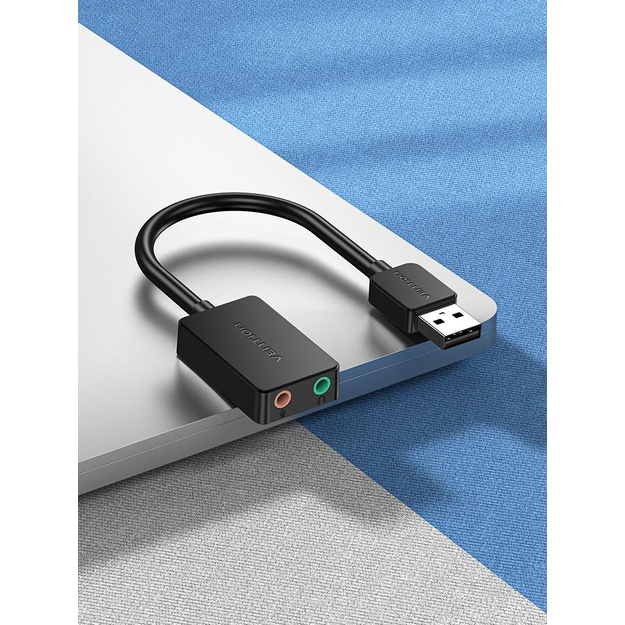 SOUND CARD USB 2-PORT/0.15M CDYB0 VENTION