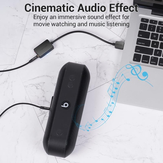 SOUND CARD USB 2-PORT/0.15M CDYB0 VENTION