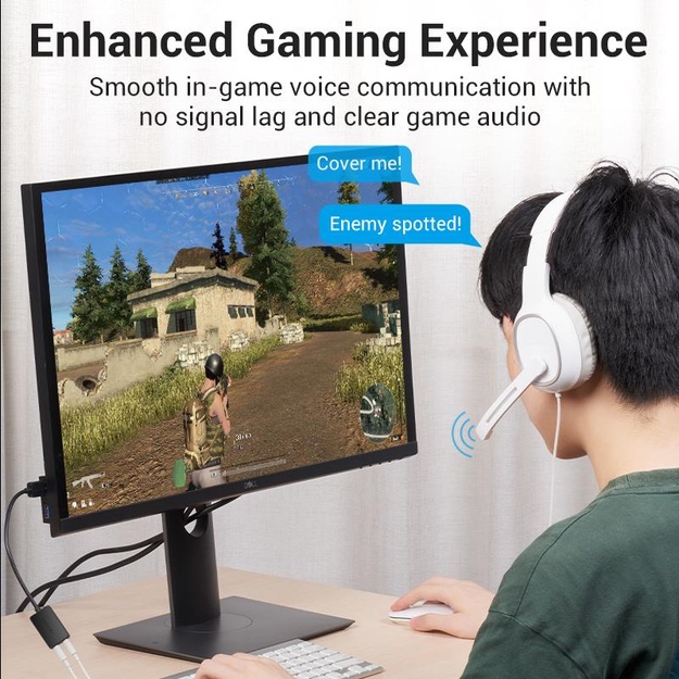 SOUND CARD USB 2-PORT/0.15M CDYB0 VENTION
