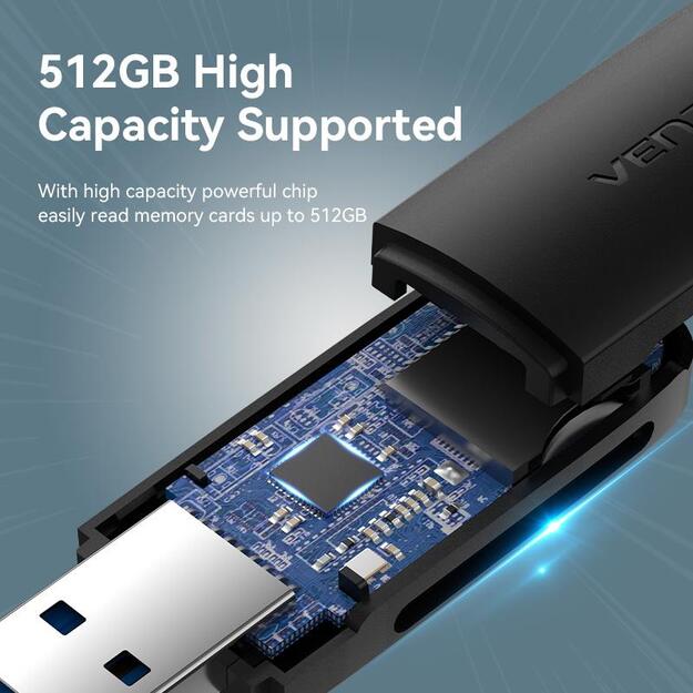 CARD READER USB3.0/SD/TF CLGB0 VENTION 5