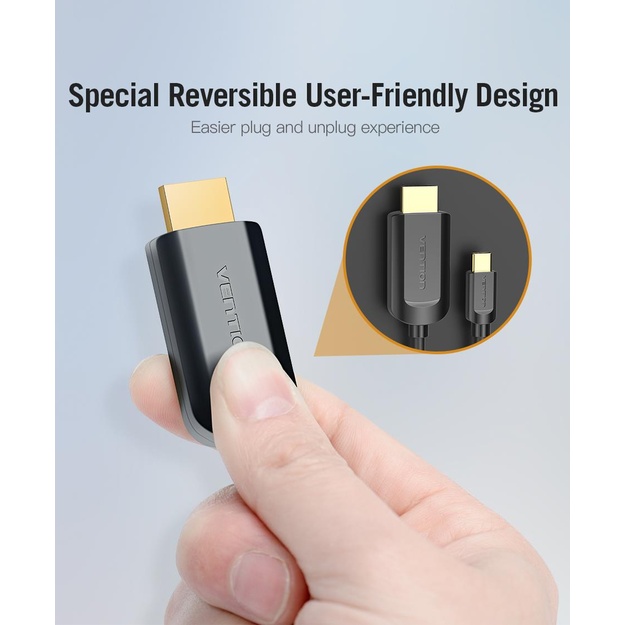 CABLE HDMI TO USB-C 2M/CGUBH VENTION