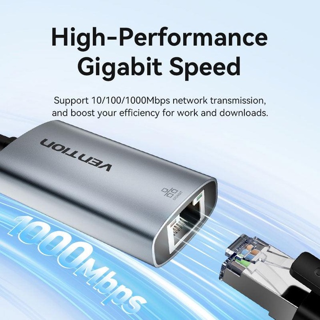 NET ADAPTER USB-C GIGABIT/0.15M CFPHB VENTION