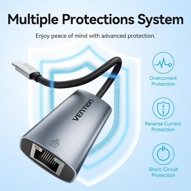 NET ADAPTER USB-C GIGABIT/0.15M CFPHB VENTION