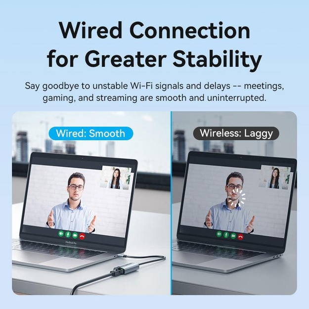 NET ADAPTER USB-C GIGABIT/0.15M CFPHB VENTION