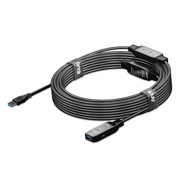 CABLE USB3.2 REPEATER 15M/M/F CAC-1406 CLUB3D