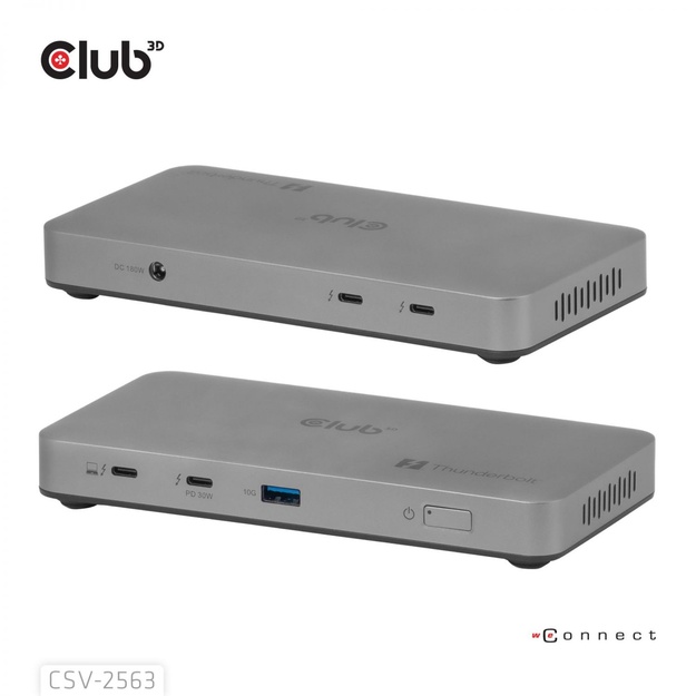 I/O HUB THUNDERBOLT 5IN1/180W CSV-2563 CLUB3D