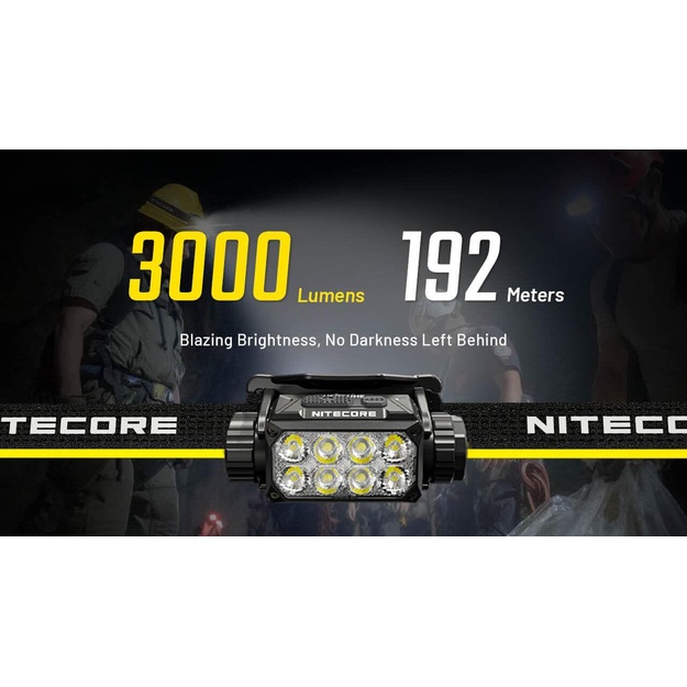 HEADLAMP H SERIES 3000 LUMENS/HC75 UHE NITECORE