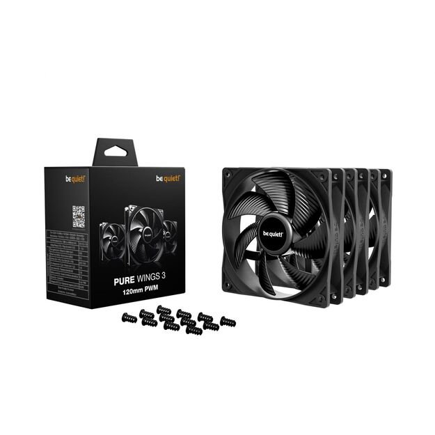 CASE FAN 120MM PURE WINGS 3/PWM 3-PACK BL141 BE QUIET 2