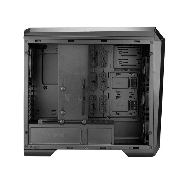 Case|CHIEFTEC|ATX/micro ATX/Mini-ITX|Black|Midi Tower|PC|GP-02B-UC-OP 5