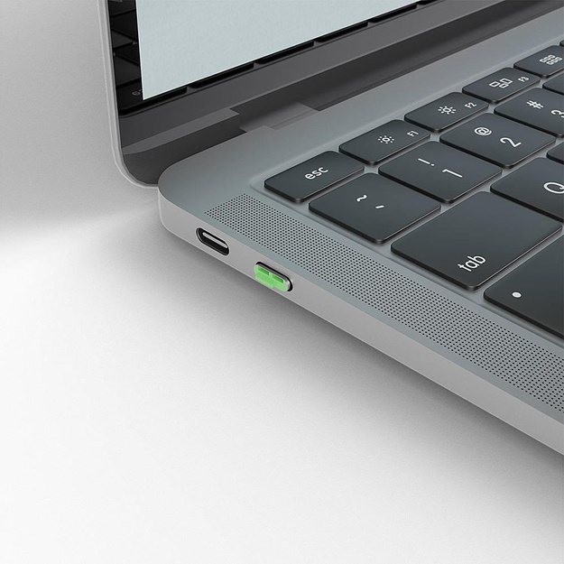 USB PORT TYPE-C BLOCKER 4PACK/GREEN 40426 LINDY