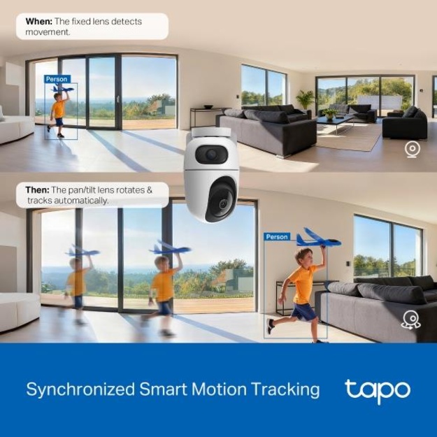 WRL CAMERA PAN/TILT/DUAL TAPO C245D TP-LINK