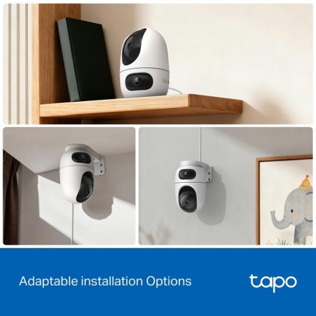 WRL CAMERA PAN/TILT/DUAL TAPO C245D TP-LINK