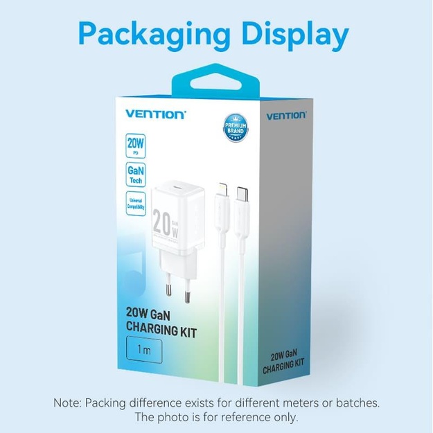 MOBILE CHARGER WALL USB-C/20W TZ-FEPW0-EU-02 VENTION