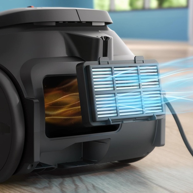 Vacuum Cleaner|PHILIPS|Input power 850 W|Dust capacity 3 L|Cylinder vacuum|Cleaning type Dry|Dust container Dust bag|Colour Black/Grey|XD2152/12