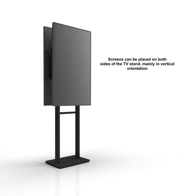 TV SET ACC MOBILE STAND/55-100/BLACK FPRO2L-20-B ONKRON
