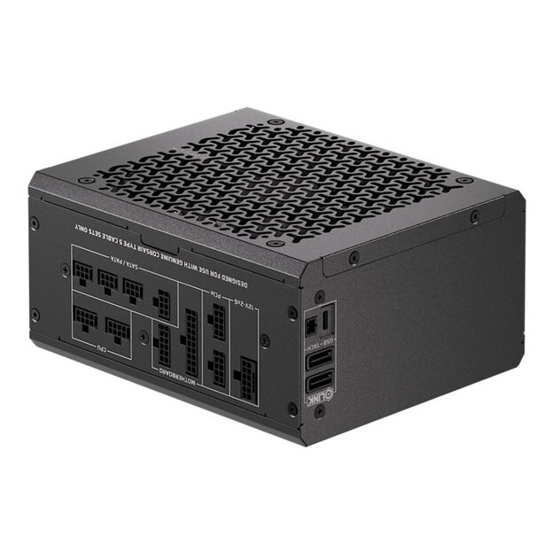 CORSAIR iCUE LINK HX1000i SHIFT 1000 Watt Cybenetics Platinum Fully Modular Power Supply C14 Version