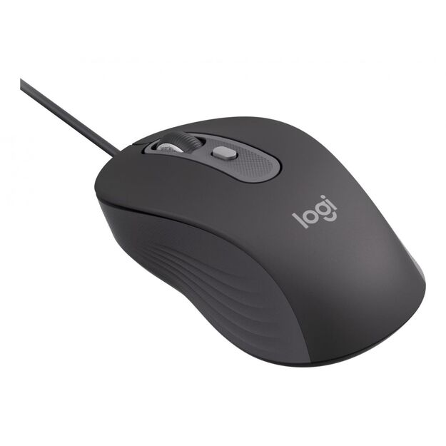MOUSE USB OPTICAL M520/GRAPHITE 910-007511 LOGITECH
