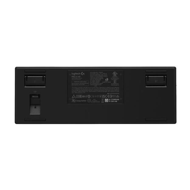 KEYBOARD WRL PRO X 60/BLACK 920-011911 LOGITECH