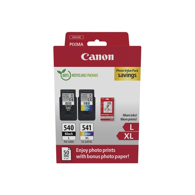 CANON PHOTO PACK PG-540L/CL-541XL Ink Cartridge
