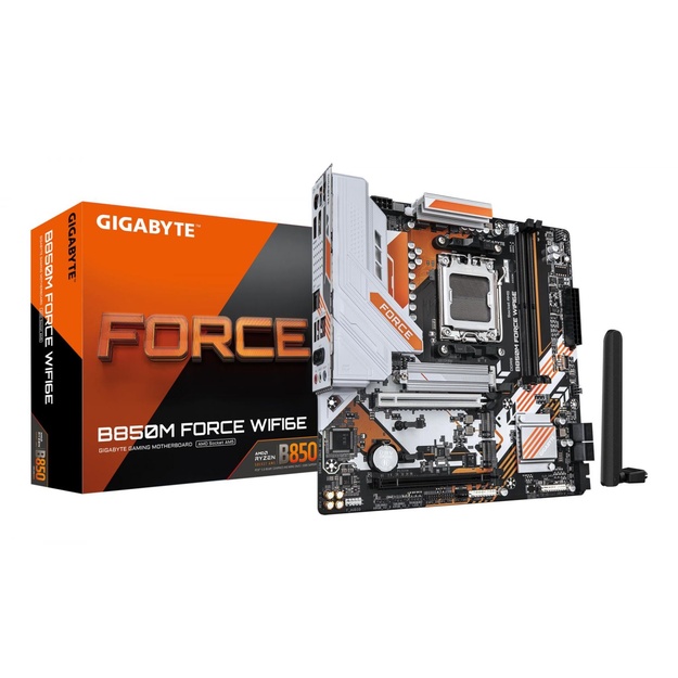 MB AMD B850 SAM5 MATX/B850M FORCE WF6E 1.2 GIGABYTE