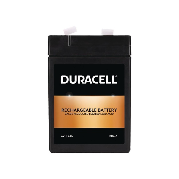 BATTERY 6V 4AH VRLA/DR4-6 DURACELL