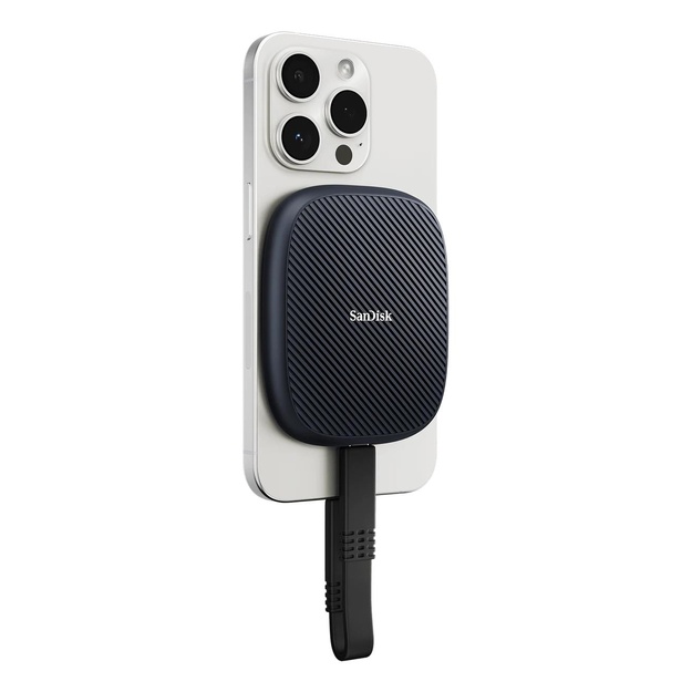 External SSD|SANDISK|Read speed 1000 MB/s| 1 TB|SDSSDE62M-1T00-G25