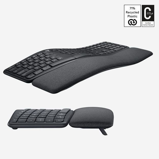 KEYBOARD WRL ERGO K960 US/BLACK 920-010108 LOGITECH
