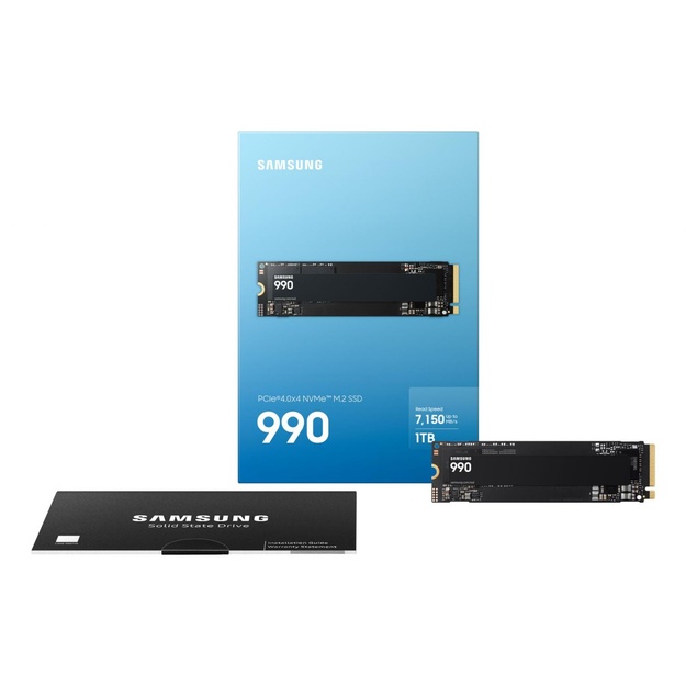 SSD|SAMSUNG| 1 TB|M.2|PCI Express 4.0|NVMe Yes|Write speed 6450 MB/s|Read speed 7150 MB/s|MTBF 1500000 h|Box|MZ-V9V1T0BW