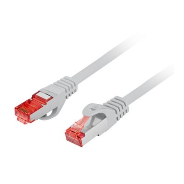 LANBERG Patchcord cat.6 FTP LSZH CU 10m grey Fluke passed