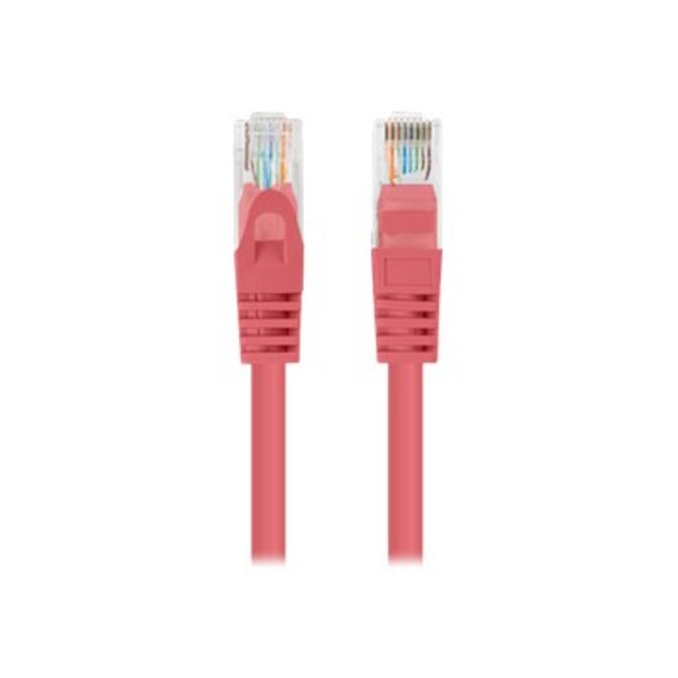 LANBERG Patchcord Cat.5e UTP 3m red 10-pack