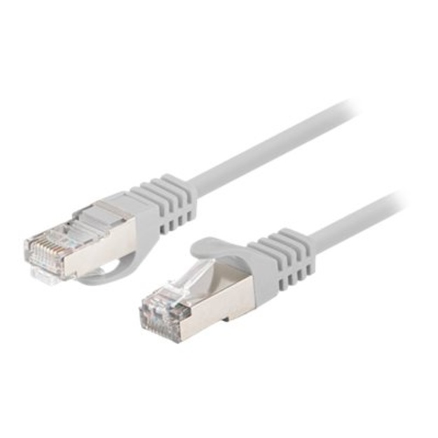 LANBERG Patchcord Cat.6 FTP 2m grey 10-pack