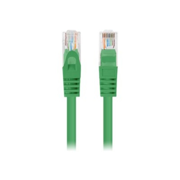 LANBERG Patchcord Cat.6 UTP 3m green 10-pack