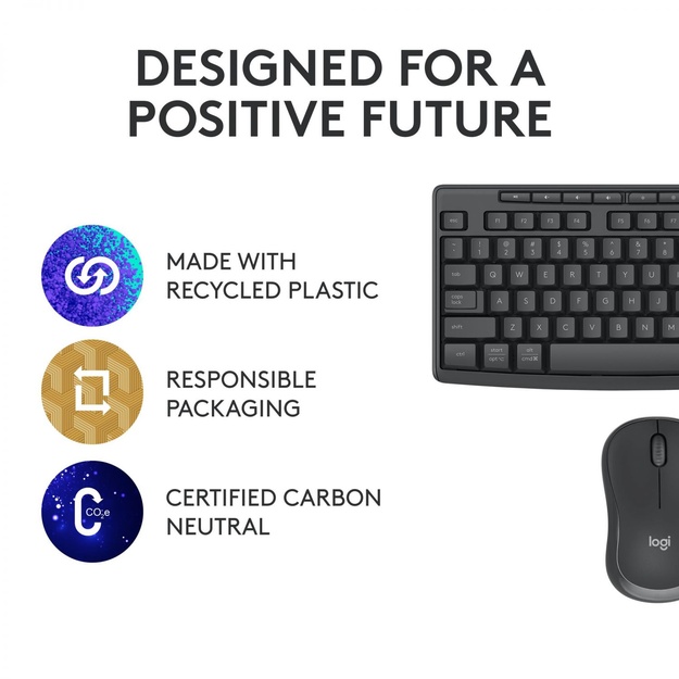 KEYBOARD +MOUSE COMBO MK370/920-012077 LOGITECH