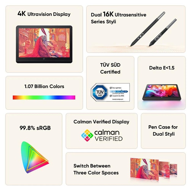 GRAPHIC TABLET 409X230MM/ARTIST PRO 19 (GEN 2) XPPEN