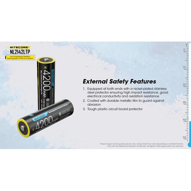 Įkraunama baterija AA 4200MAH/NL2142LTP NITECORE 4