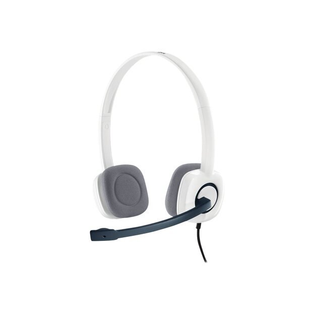 Ausinės HEADSET STEREO H150/WHITE 981-000350 LOGITECH