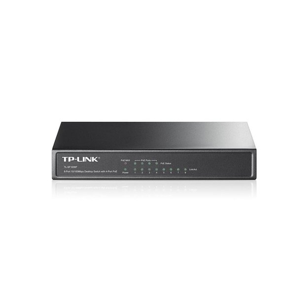 NET SWITCH 8PORT 10/100M POE/TL-SF1008P TP-LINK