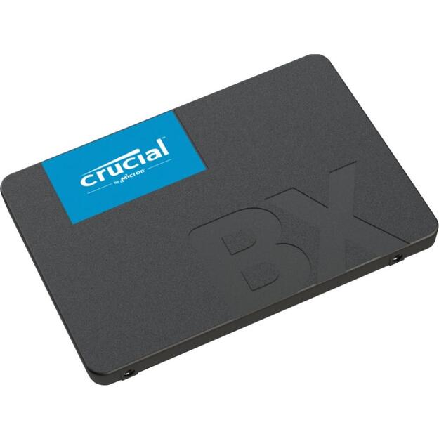 Kietasis diskas (SSD) vidinis SSD|CRUCIAL|BX500|1TB|SATA 3.0|Write speed 500 MBytes/sec|Read speed 540 MBytes/sec|2,5 |TBW 360 TB|CT1000BX500SSD1