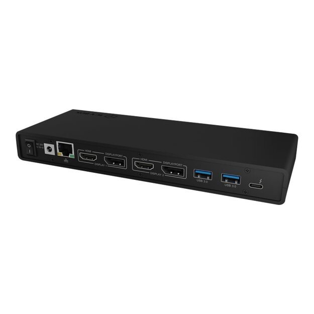 ICYBOX IB-DK2245AC Multi Docking Station for Notebooks and PCs Displaylink