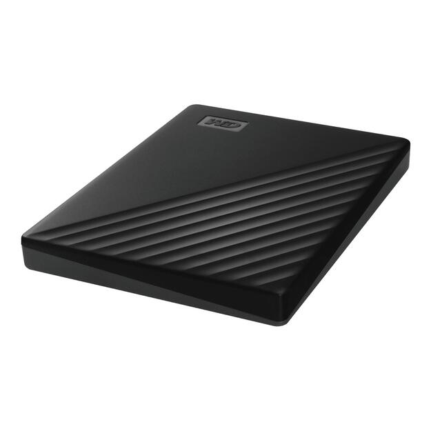 Išorinis kietasis diskas HDD |WESTERN DIGITAL|My Passport|1TB|USB 2.0|USB 3.0|USB 3.2|Colour Black|WDBYVG0010BBK-WESN 18