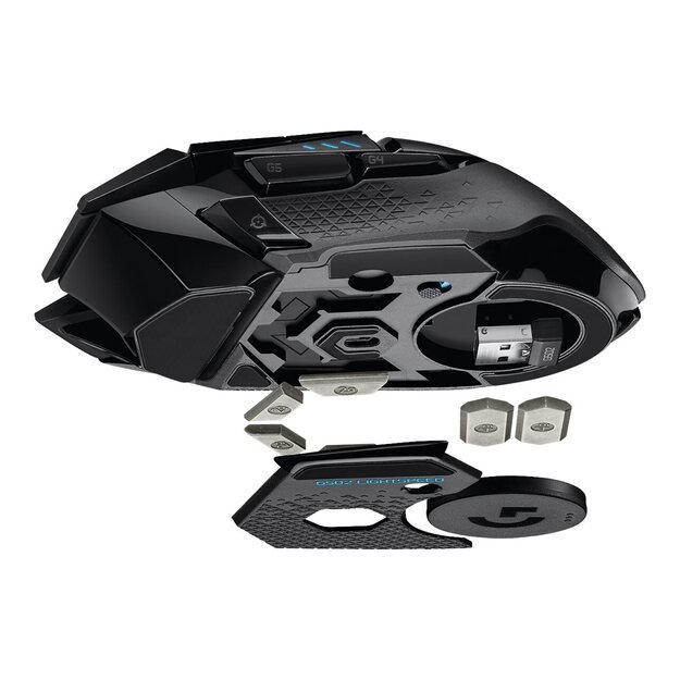 Kompiuterinė pelė belaidė LASER WRL G502/LIGHTSPEED 910-005567 LOGITECH